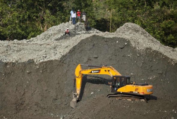 Empleos de producción de zanjas o excavación.