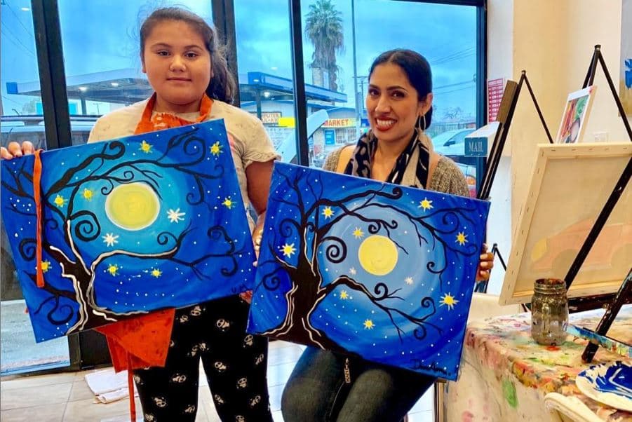 Abrió la escuela de arte de sus sueños en un barrio hispano… pero llegó el coronavirus