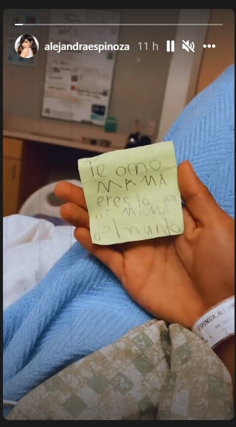 Esto luego de que el pasado 6 de octubre, Alejandra Espinoza y su marido, Aníbal Marrero, dieron a conocer que la exreina de belleza
<b><a href="https://www.univision.com/famosos/alejandra-espinoza-hospital" target="_blank"> estaba internada en un hospital</a></b> en Miami.
<br>