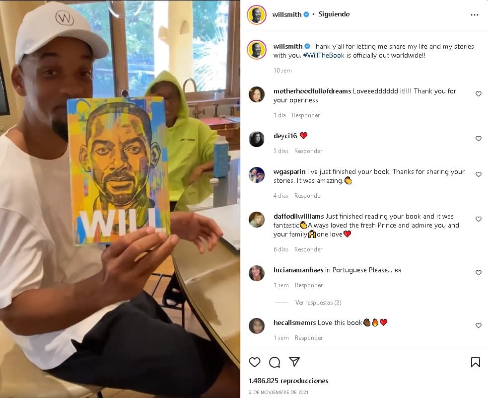 Will Smith publica su autobiografía.