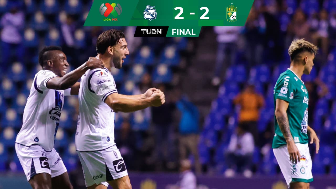Puebla arrebata victoria a León con penal de último minuto