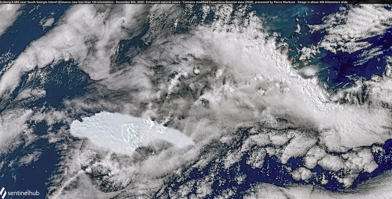 <b>"Está tan cerca que es casi inevitable" </b>que golpee la isla, dijo a la agencia Geraint Tarling, un científico de British Antarctic Survey que ha seguido el rastro del enorme pedazo de hielo. La Antártida tiene en vilo a los científicos debido al rápido calentamiento que está experimentand: el pasado 9 de febrero, por ejemplo, registró un récord de 69.35 grados Fahrenheit (unos 20.75 grados centígrados).