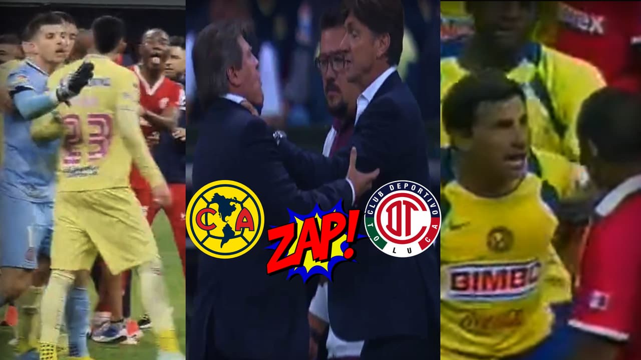 América vs. Toluca; un enfrentamiento que regala polémicas y broncas
