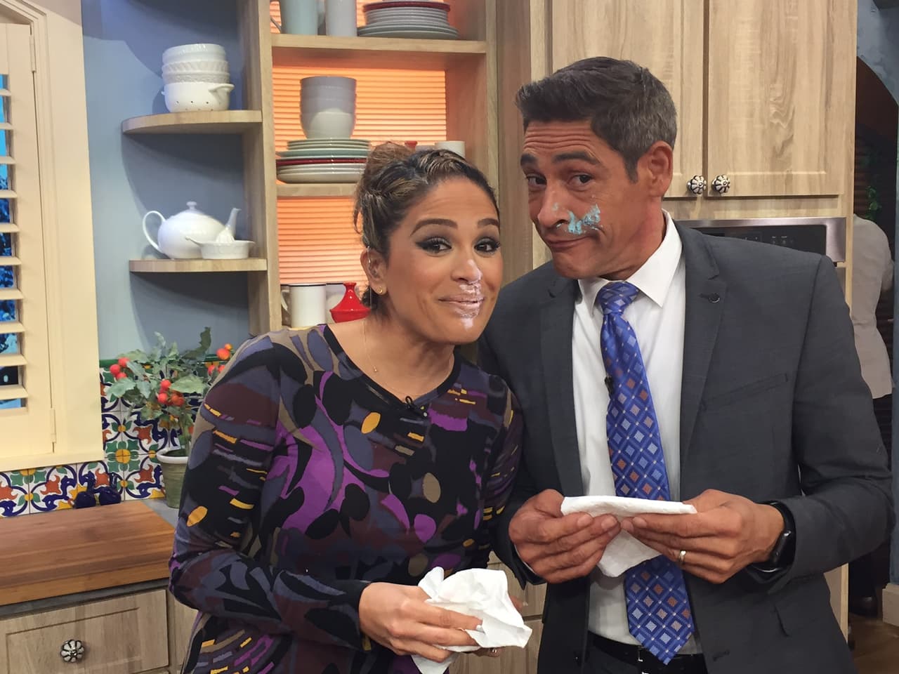 ¡Ni modo chicos! A lavarse muy bien las caras.