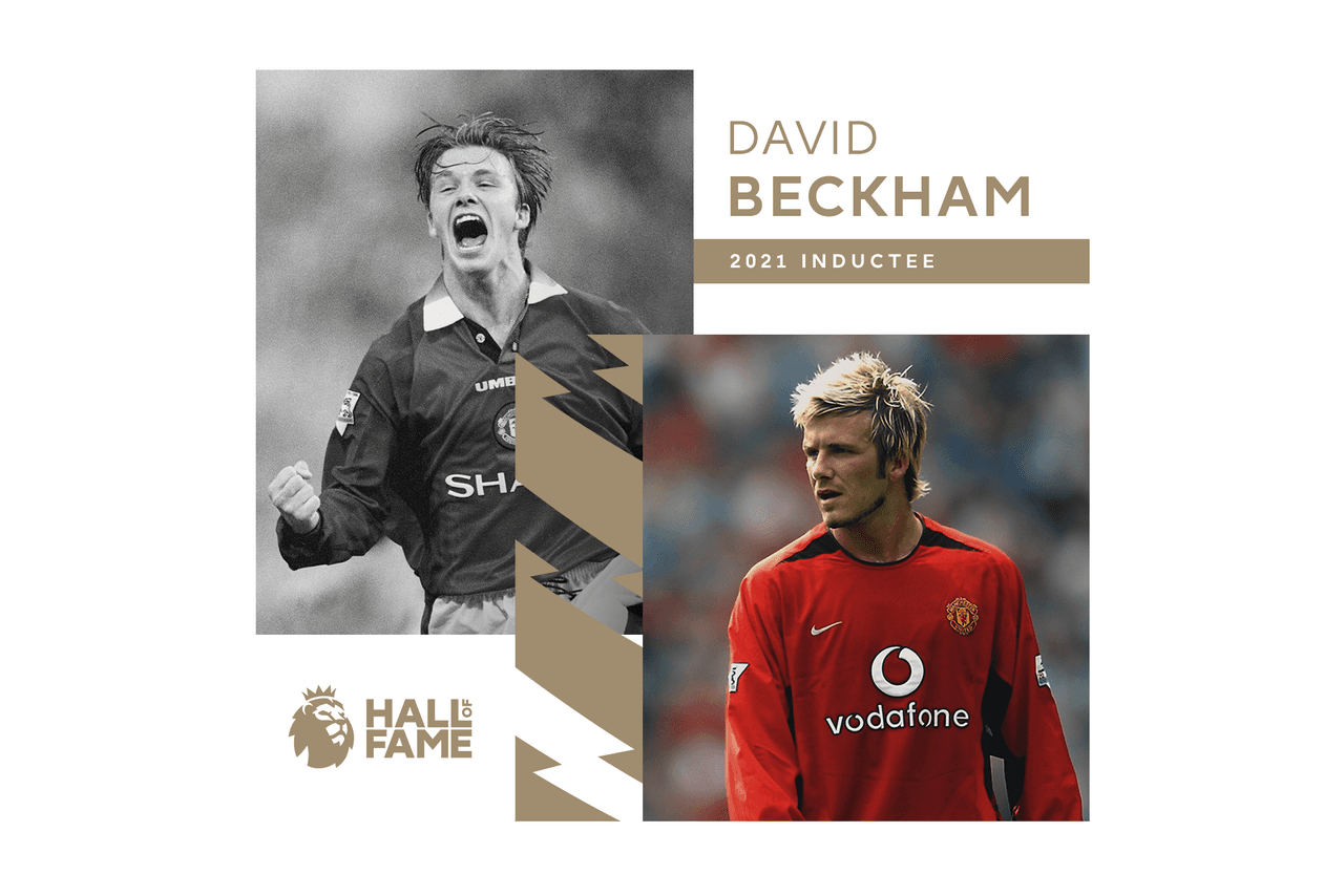 ¡Beckham es investido al Hall of Fame de la Premier League!