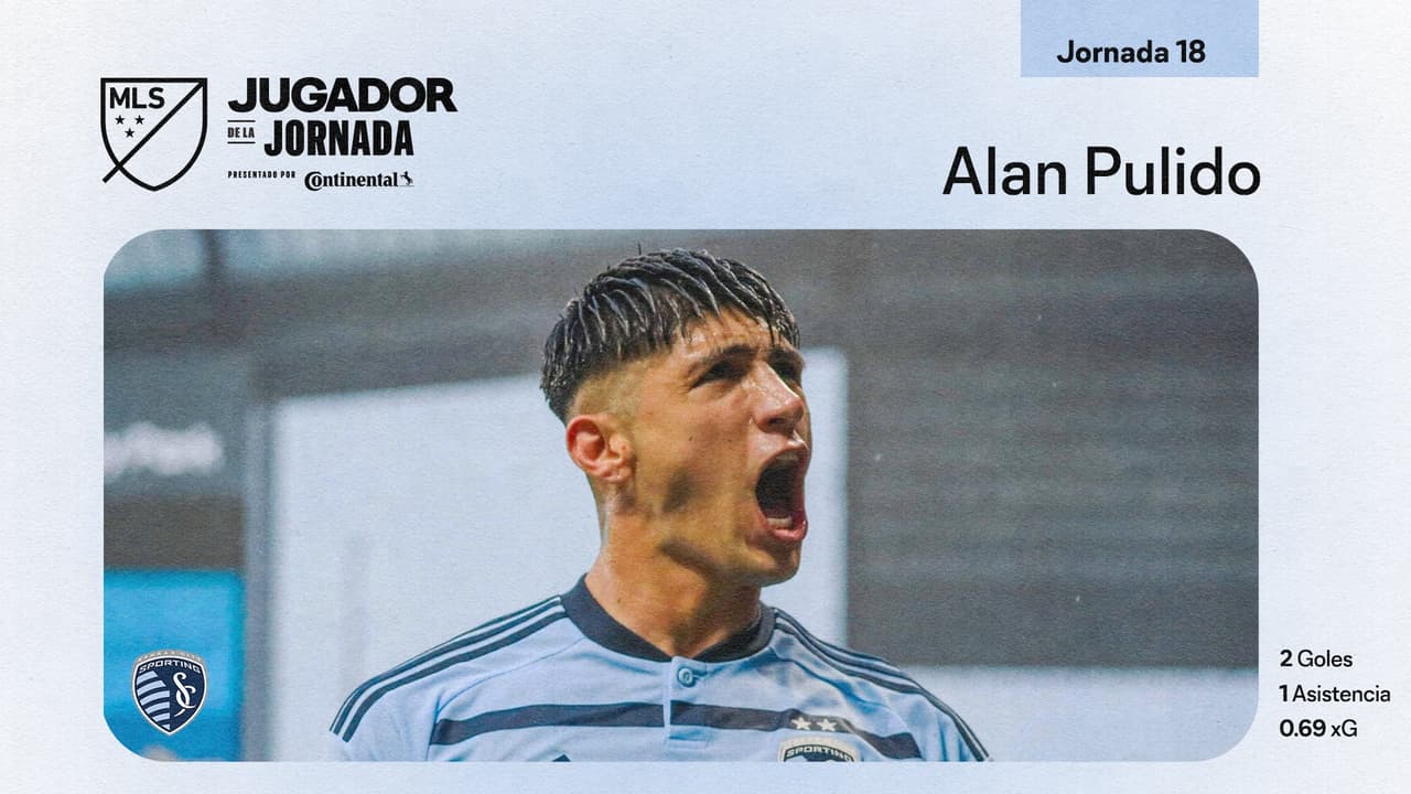 'Puligol' reconocido: Alan Pulido es el Jugador de la Semana 18 en MLS
