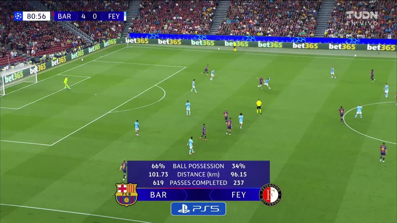 ¡GOL!  anota para Feyenoord. Sem Steijn