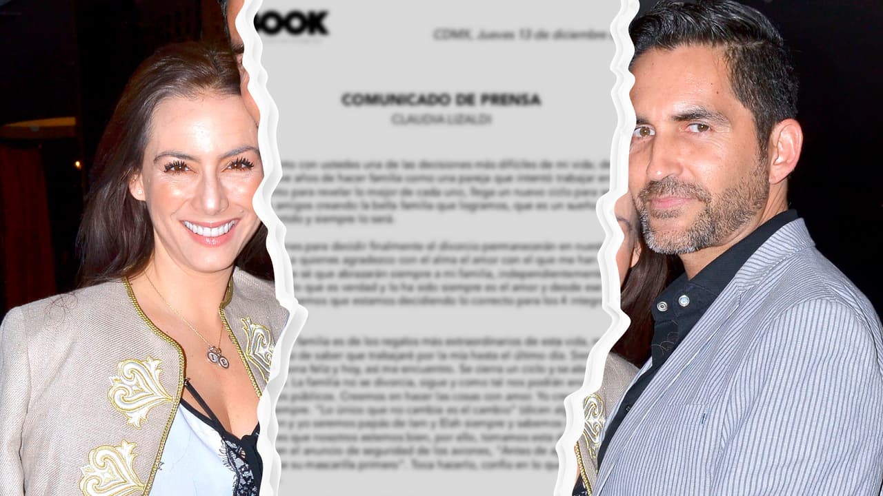 Claudia Lizaldi anuncia su divorcio después de nueve años de matrimonio