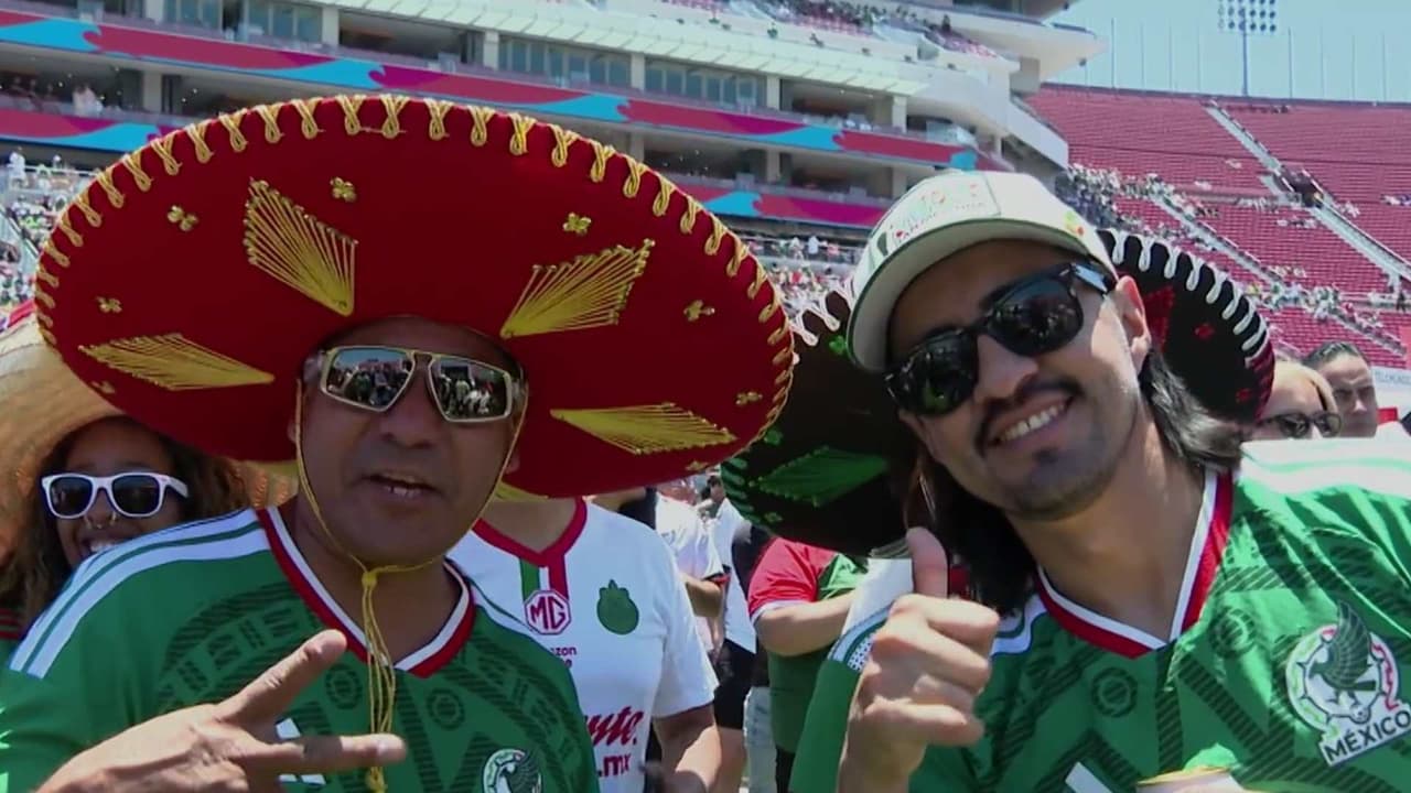 Fan Fest del Coliseo de Los Ángeles celebra en grande el triunfo de México