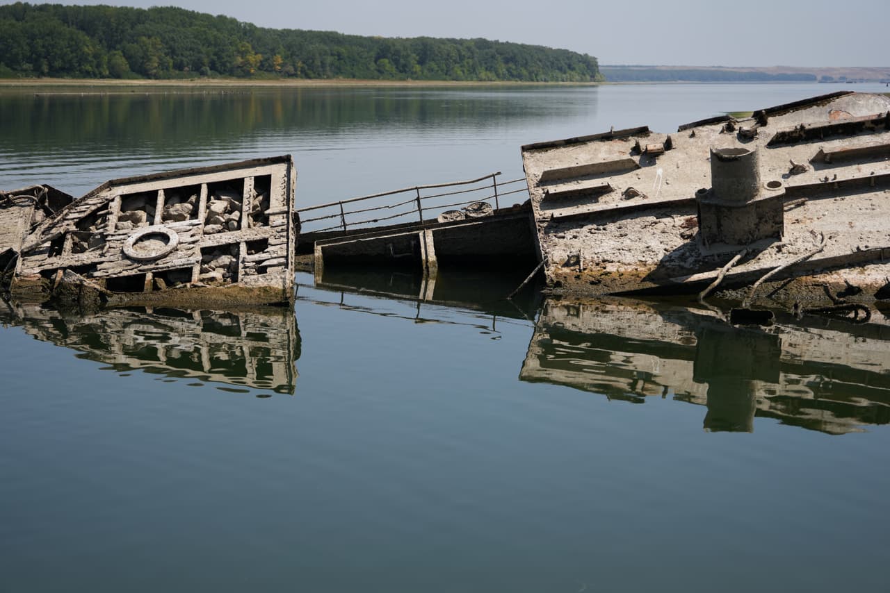 Tales barcos han sobrevivido bajo el agua durante 82 años.