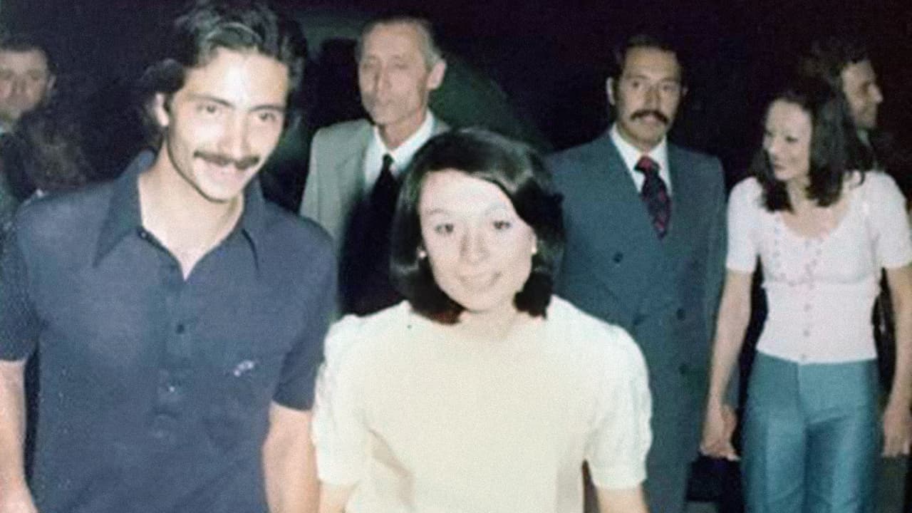 María Teresa Manzo y su esposo Oscar Winkelmann el día de su boda