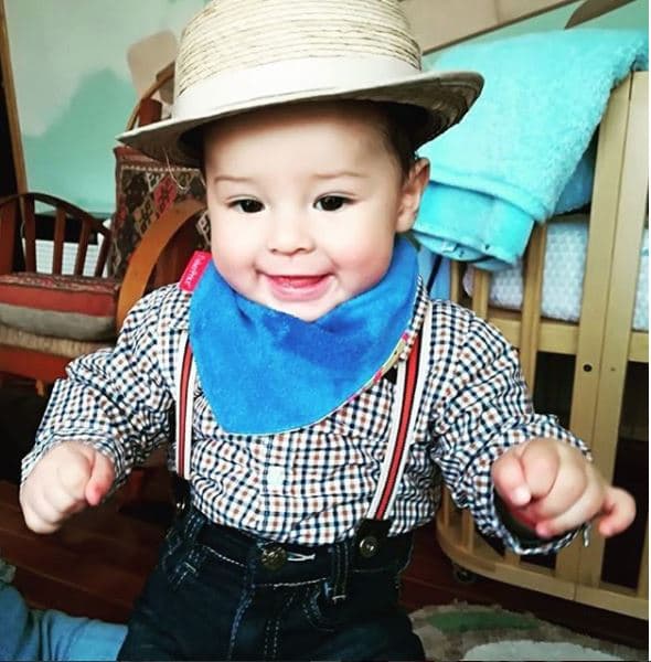 De acuerdo con las publicaciones de la actriz en Instagram, Leo ya es todo un galán y "pispireto".