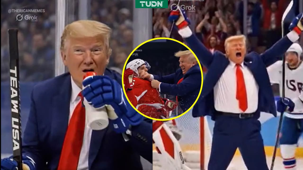 Así se burló Trump de la derrota de Canadá en el hockey olímpico