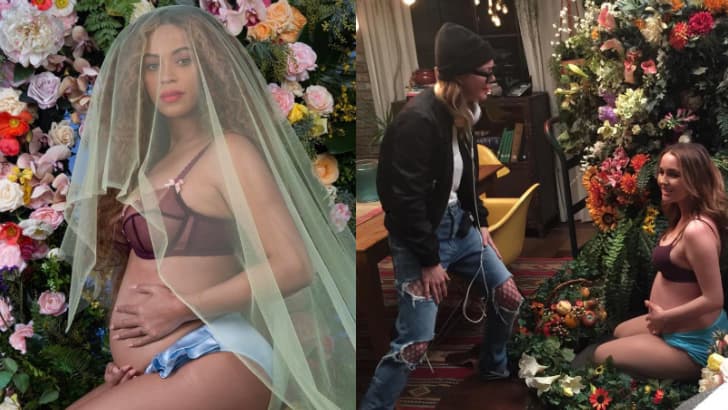 Actriz de 'Grey's Anatomy' copia la foto de Beyoncé para celebrar que está embarazada