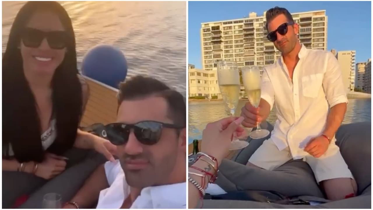 “Qué suerte la mía de encontrarte”: Toni Costa y Evelyn Beltrán derrocharon miel en Puerto Rico