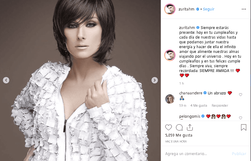 “Siempre estarás presente: hoy en tu cumpleaños y cada día de nuestras vidas hasta que podamos juntar nuestra energía y hacer de ella el infinito amor que alimente nuestras almas viajando por el universo”, escribió el actor a su fallecida esposa.