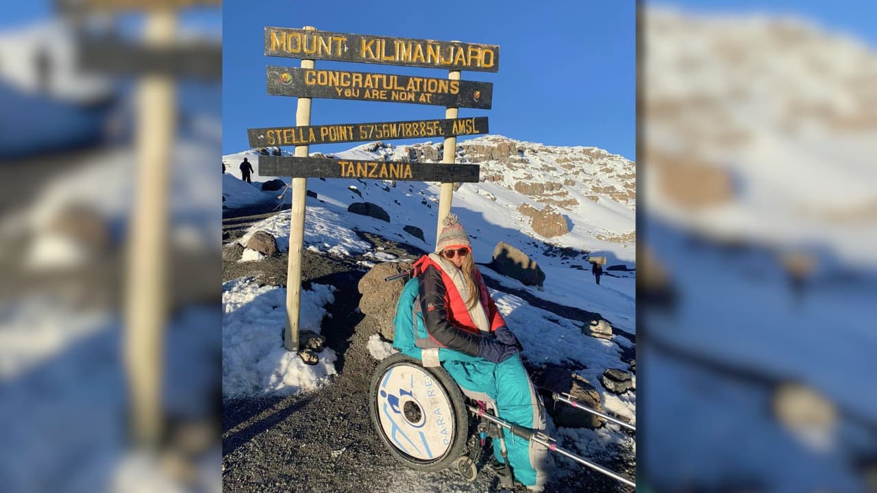 Desde su natal Ica, en Perú, hasta la cima del Kilimanjaro,
<b><a href="https://www.univision.com/local/dallas-kuvn/de-la-adversidad-a-la-gloria-mujer-latina-con-discapacidad-conquista-las-siete-maravillas-del-mundo" target="_blank">Marcela Marañón ha desafiado cada obstáculo que la vida le ha puesto por delante</a></b>. Su historia es un testimonio de resiliencia y valentía,
<b>una lección de cómo transformar la adversidad en motor de cambio y éxito.</b>