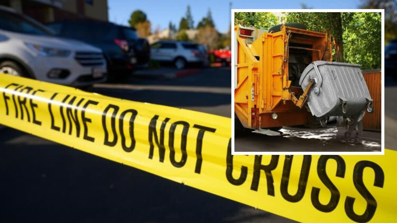 Conductor encuentra un cadáver cuando vaciaba los desperdicios de su camión de basura