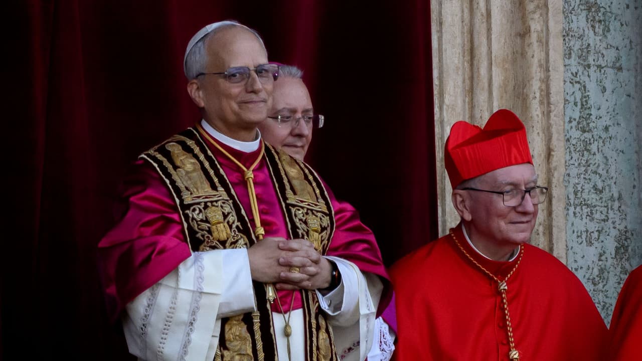 El mensaje de felicitaciones de Trump a León XIV, el primer papa estadounidense de la historia