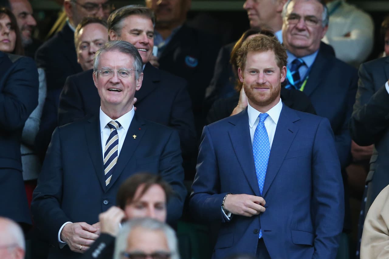 William y Kate durante la ceremonia de inauguración.