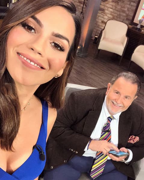 Desde que Karina Banda y Carlos Ponce hicieron pública su relación, la colaboradora de El Gordo y La Flaca y el actor intercambian mensajes a través de las redes sociales.