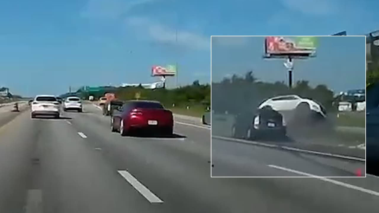 Captan incidente de choque y fuga en una vía cerca de Disney World en Orlando