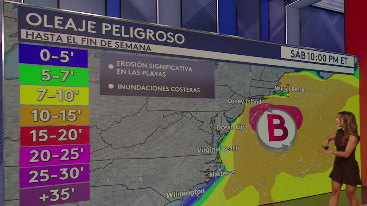 De costa a costa: Esta es la trayectoria que seguirá el potente huracán Polo y la tormenta nor'easter