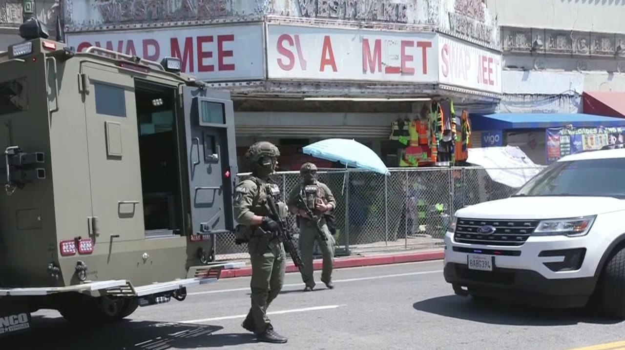 Comunidad latina reacciona tras fuerte operativo federal en MacArthur Park