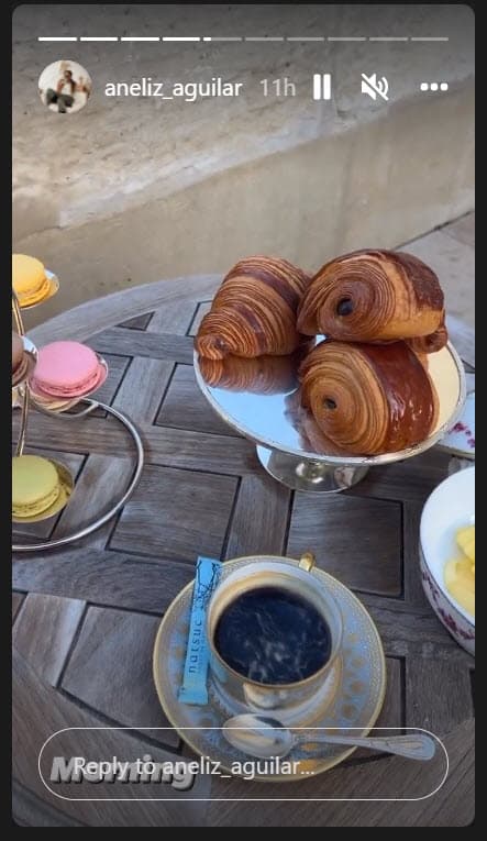 La cumpleañera también ha publicado algunas imágenes de las delicias que han degustado por Francia.
<br>