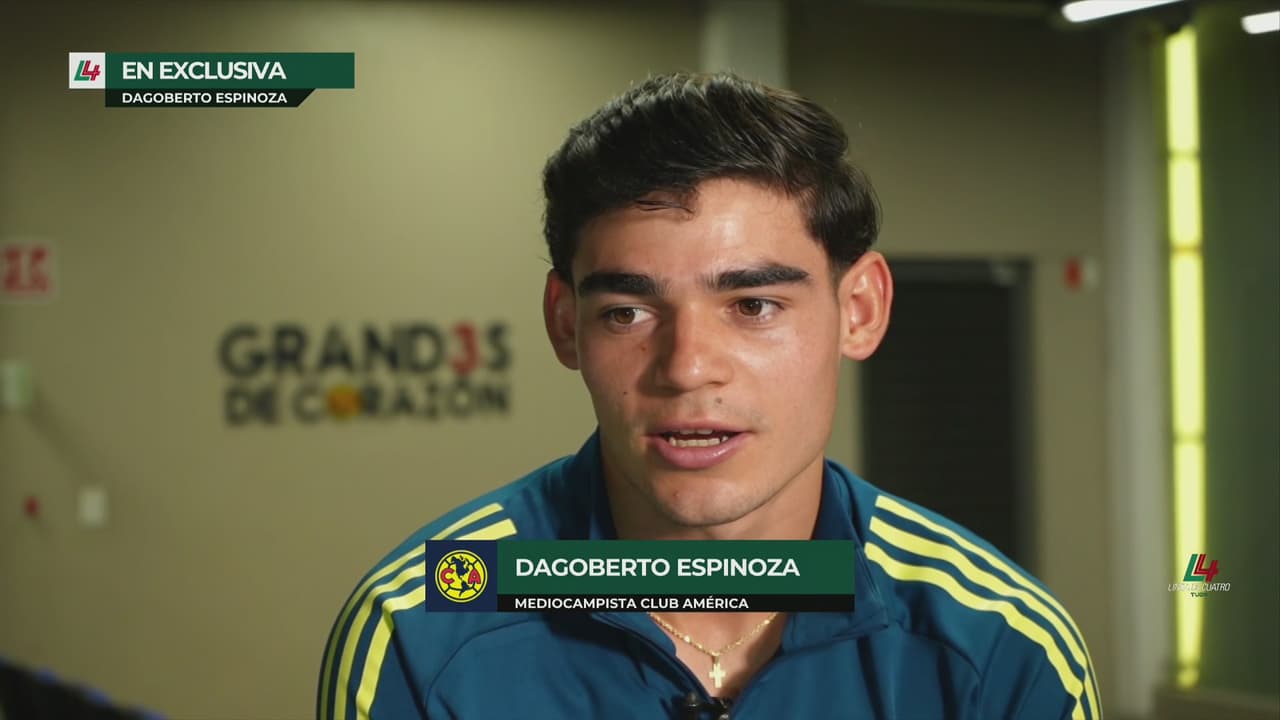 Las palabras Dagoberto Espinoza tras ganarse la titularidad en América