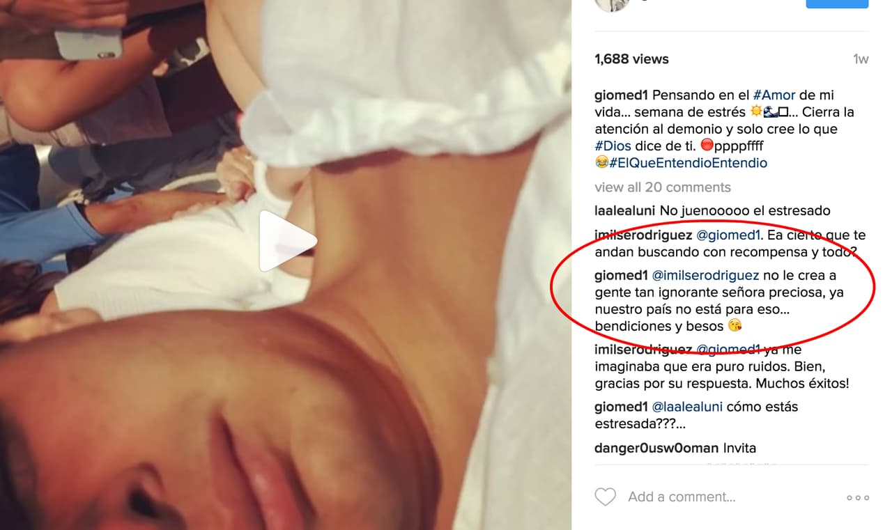 Incluso, uno de sus seguidores cuestionó al ex de Ninel en Instagram sobre si la justicia mexicana estaba tras de él.