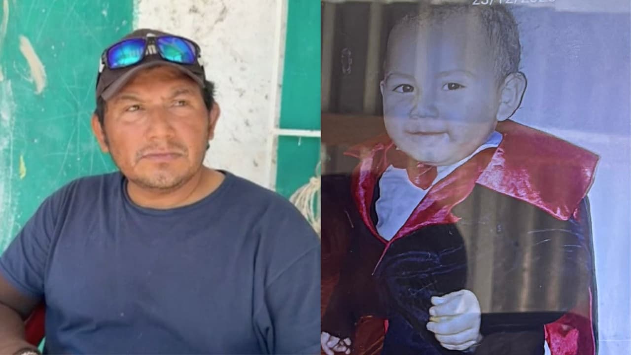 Hispano pide apoyo: su hijo murió y su esposa sigue grave tras desplome de aeronave de la Marina en Galveston, Texas