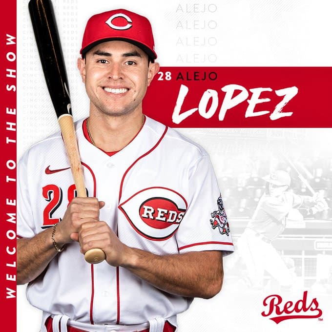 Alejo lópez es el primer jugador mexicano en debutar en la presente temporada de la MLB.