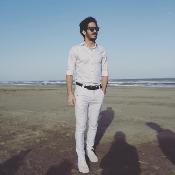 Chino lleva el nombre de Ricardo por su abuelo paterno y Mario por su abuelo materno.