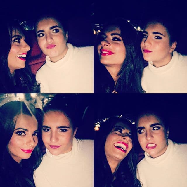 "Mi hija @val_gf_ es lo más la amo #amor #amigas #familia" escribió la actriz y conductora.