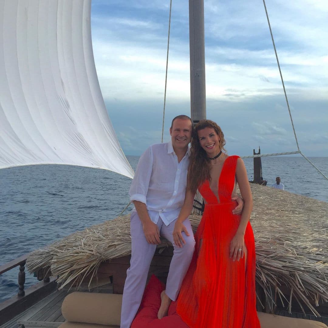 Los días que pasaron en pareja recientemente se suman a las memorias que tienen en el mar.