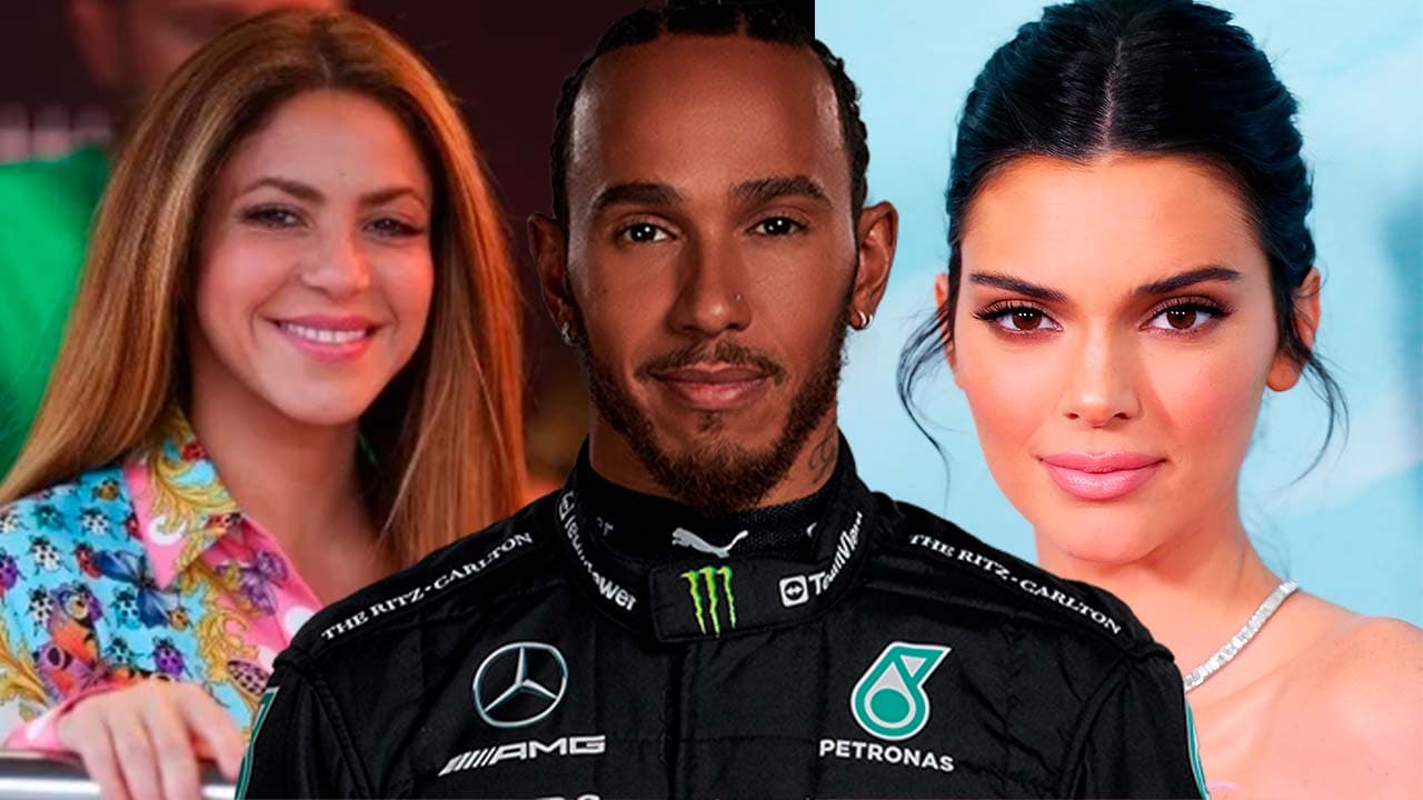 Antes de Shakira, Lewis Hamilton conquistó a varias famosas: Rihanna, una de las Kardashian y más