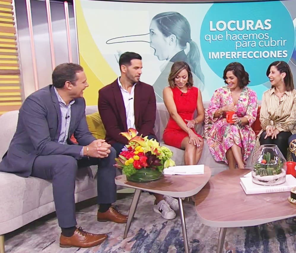 Los presentadores del show tuvieron una mañana de confesiones, donde el público pudo conocer de viva voz qué parte de su cuerpo no les gusta y las cosas más locas que han hecho para verse bellos.