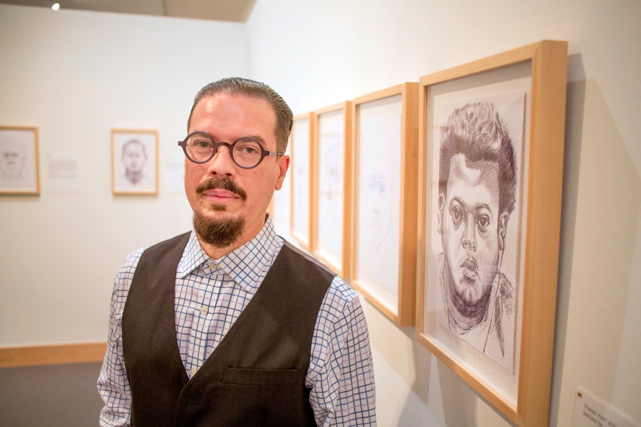 El artista venezolano José Álvarez (D.O.P.A.).