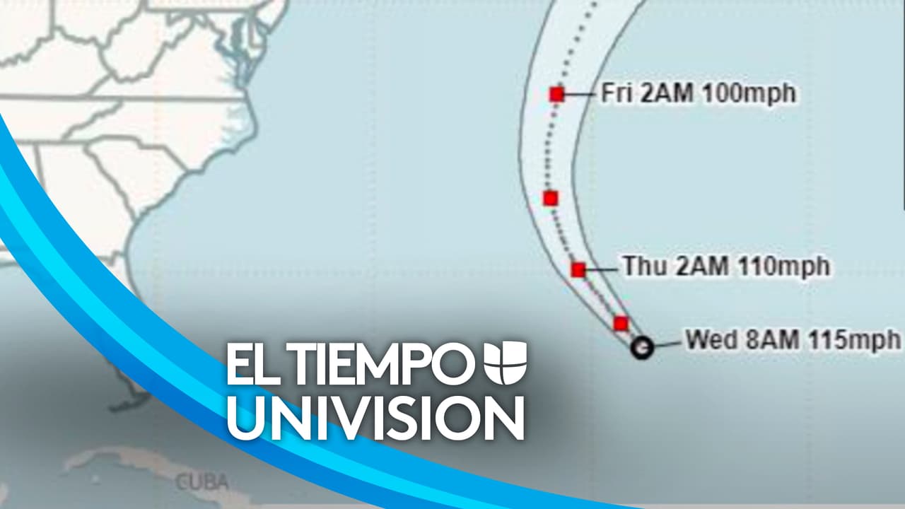 Oleaje del huracán Larry continuará impactando las playas de Carolina del Norte