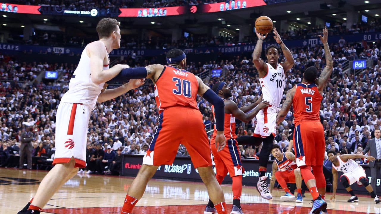 Los Raptors evitaron su primera racha de tres derrotas al hilo en la temporada