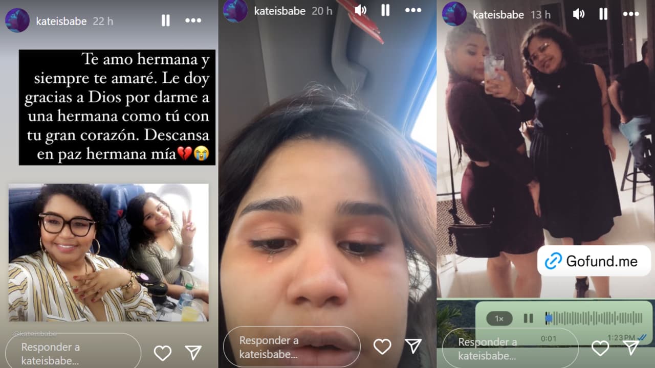 La hermana de 'Killadamente' apareció llorando y compartió un audio donde se narra cómo ella y su familia se habrían enterado de la repentina muerte de la 'influencer'.