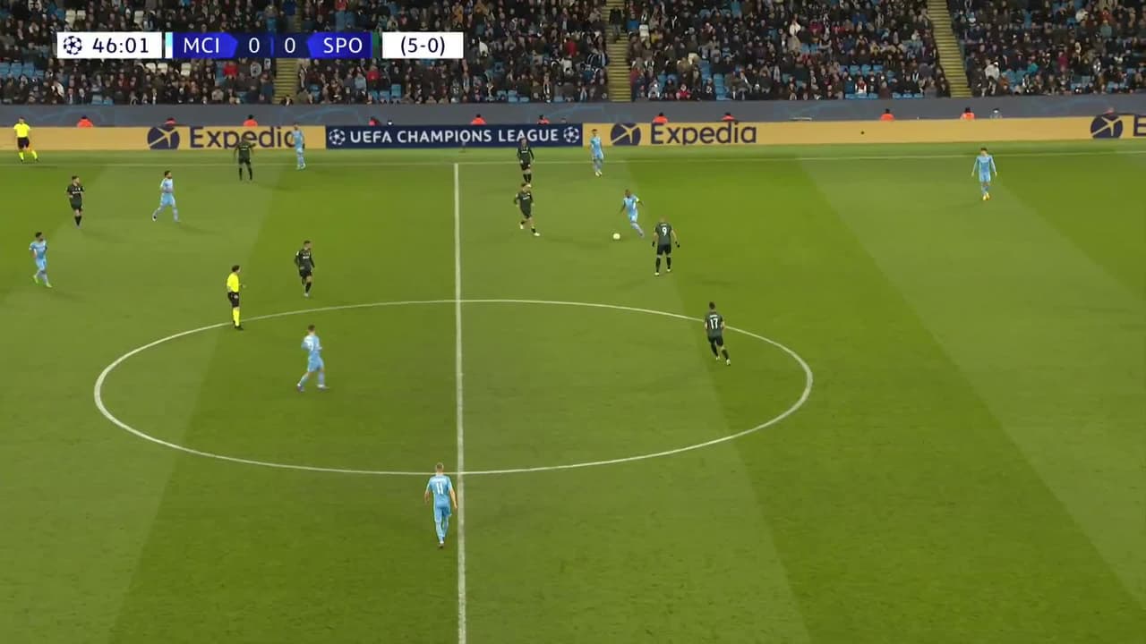 ¡GOL!  anota para Manchester City. Gabriel Jesus