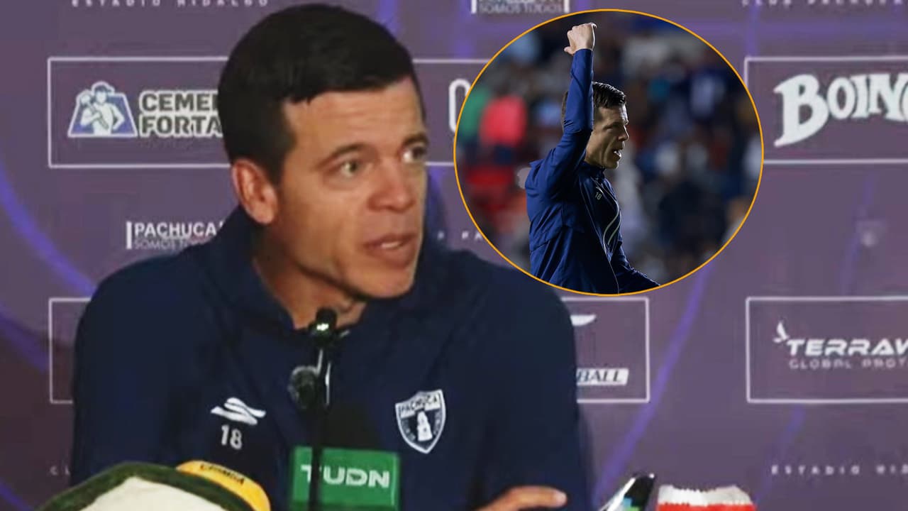 Pachuca vs. Pumas: Esteban Solari felicita al árbitro pese a la roja de Bauermann