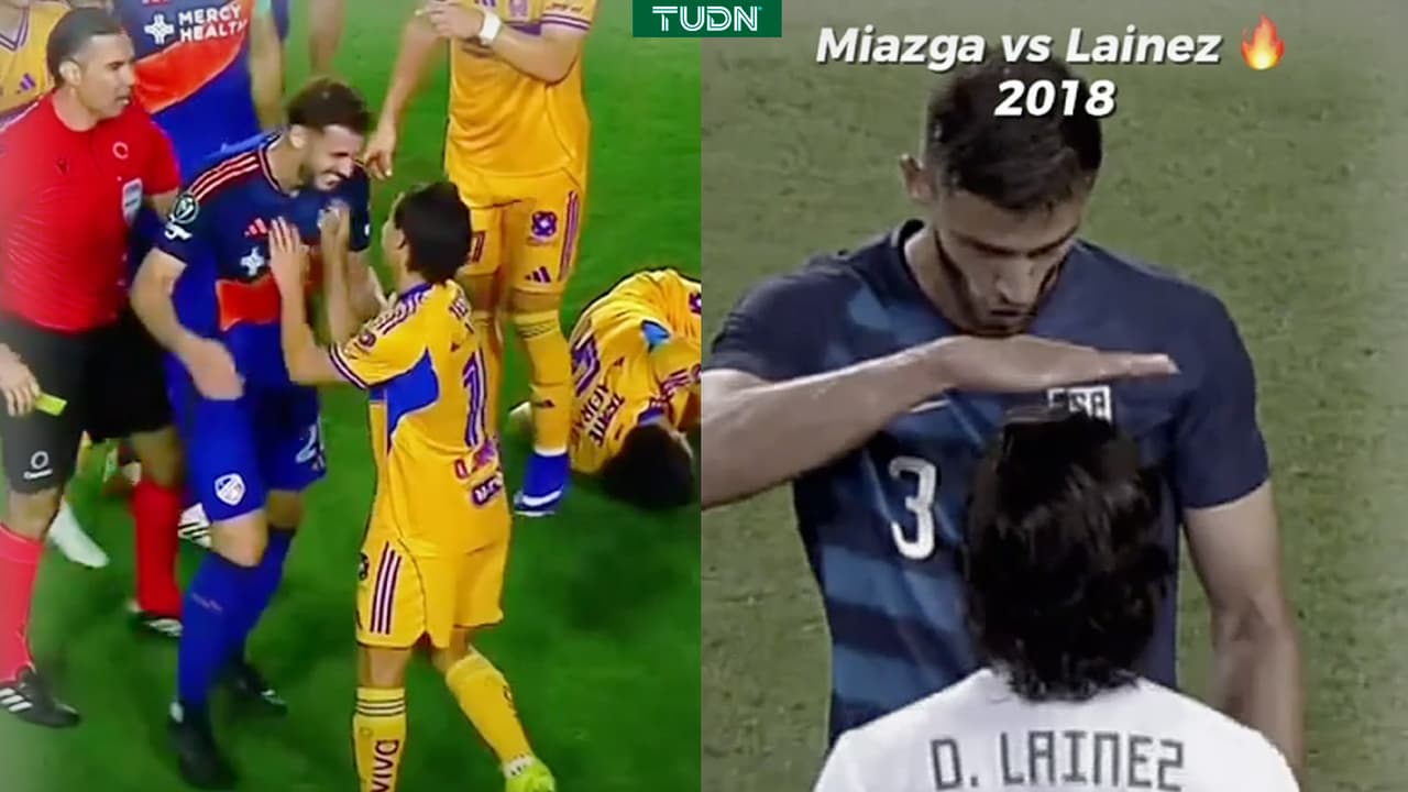¡Deja vu entre Miazga y Lainez! Esto fue lo que pasó