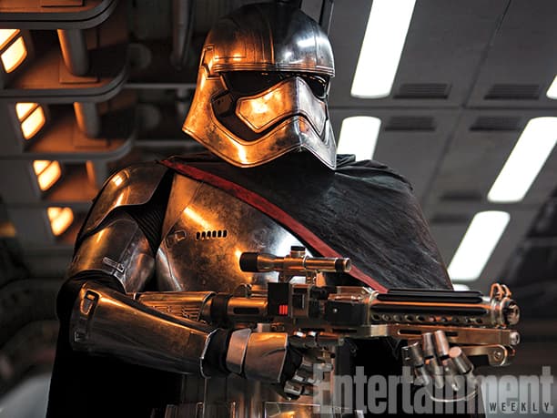 La capitana Phasma (interpretada por Gwendoline Christie) de 'Game of Thrones'.