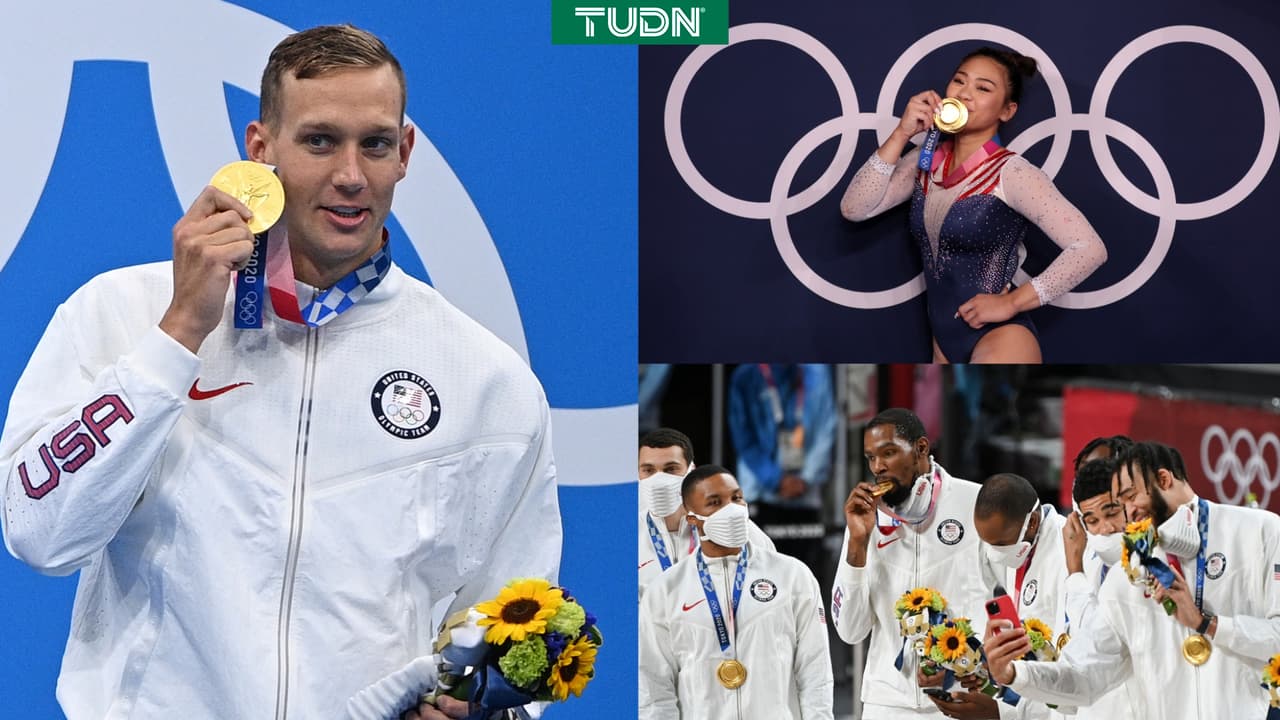 Estados Unidos gana el medallero olímpico en Tokyo 2020 sobre China