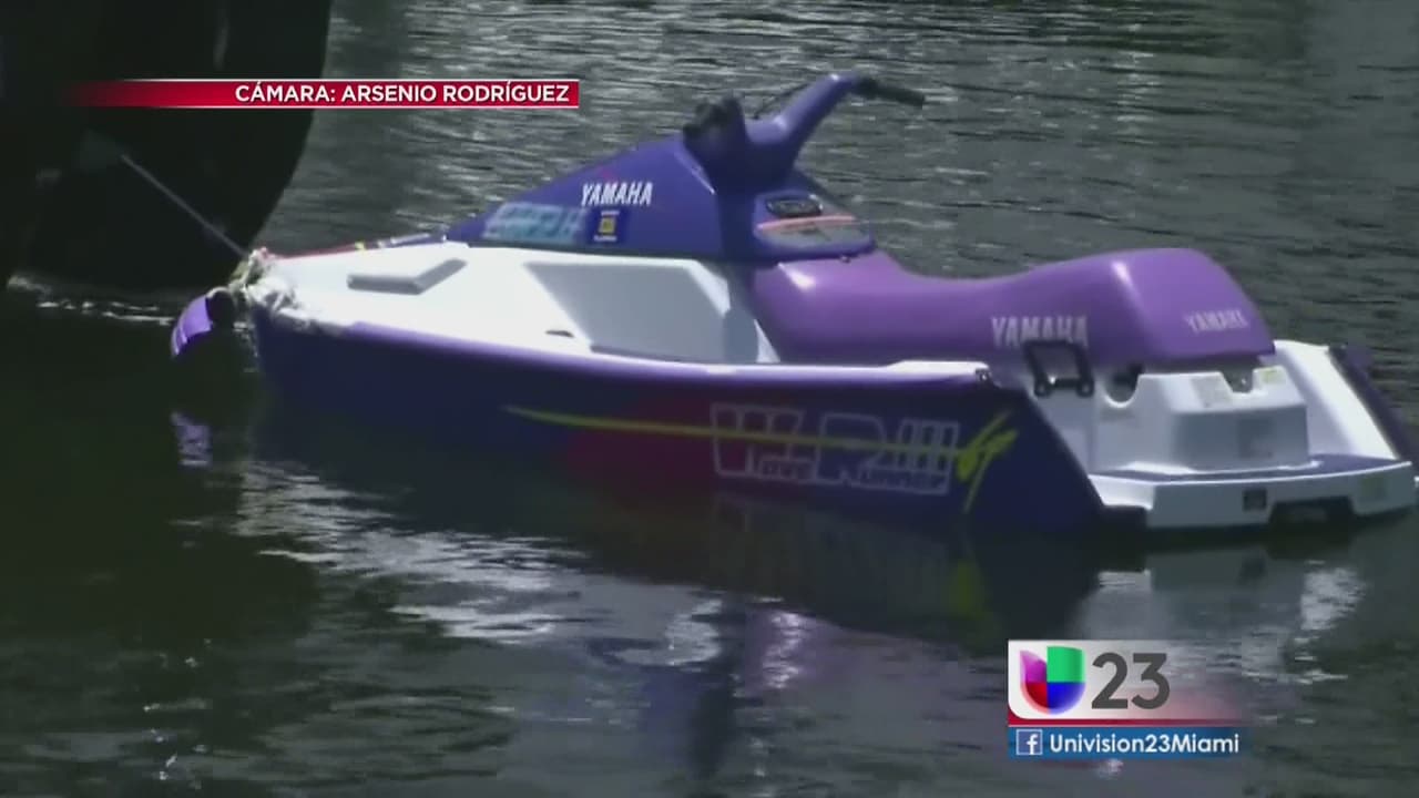 Menor de edad herido en accidente con motora acuática