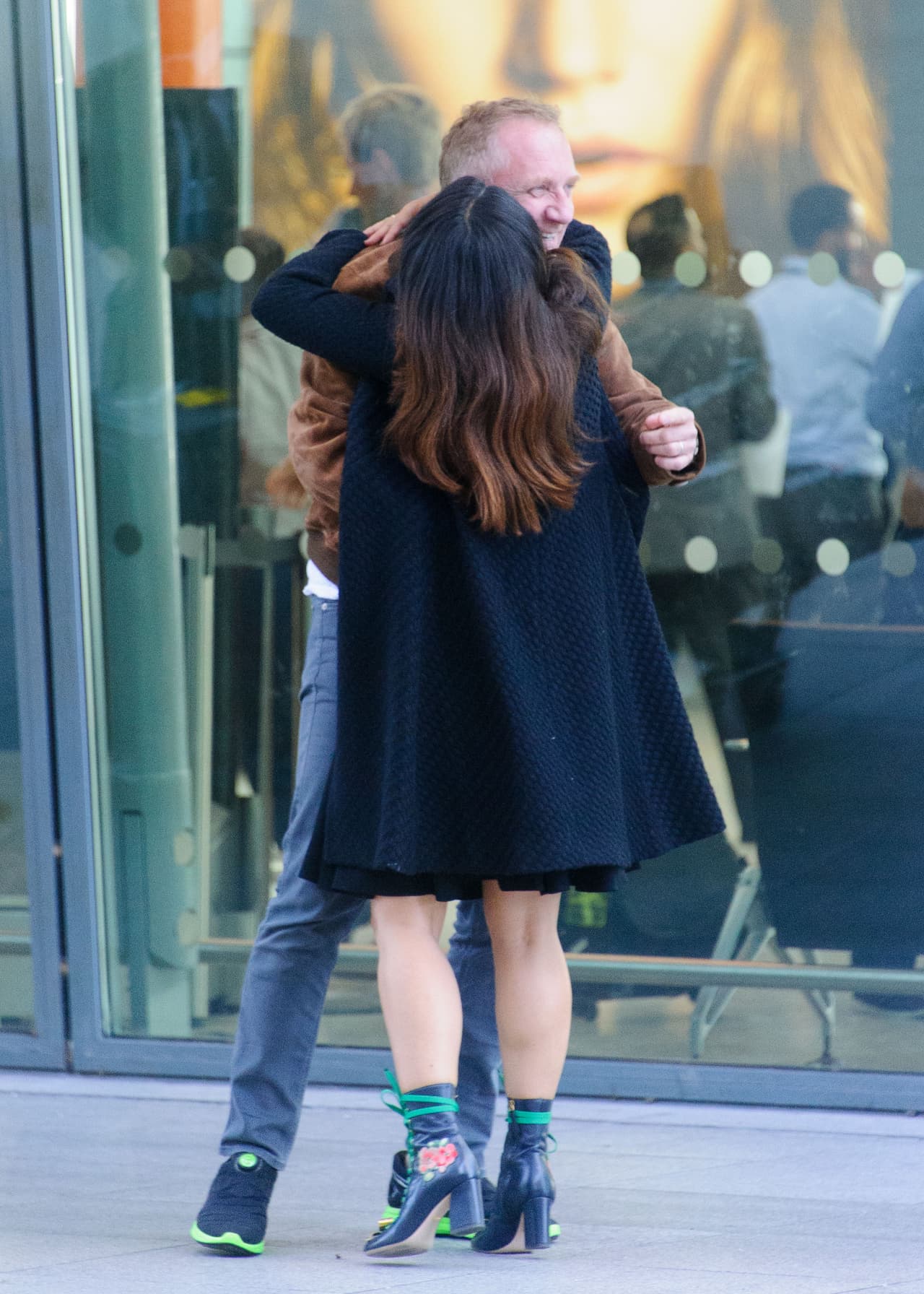 La sonrisa de Francois lo dice todo.