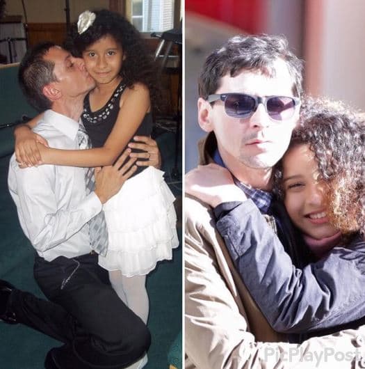 Para la ecuatoriana su padre es un héroe.